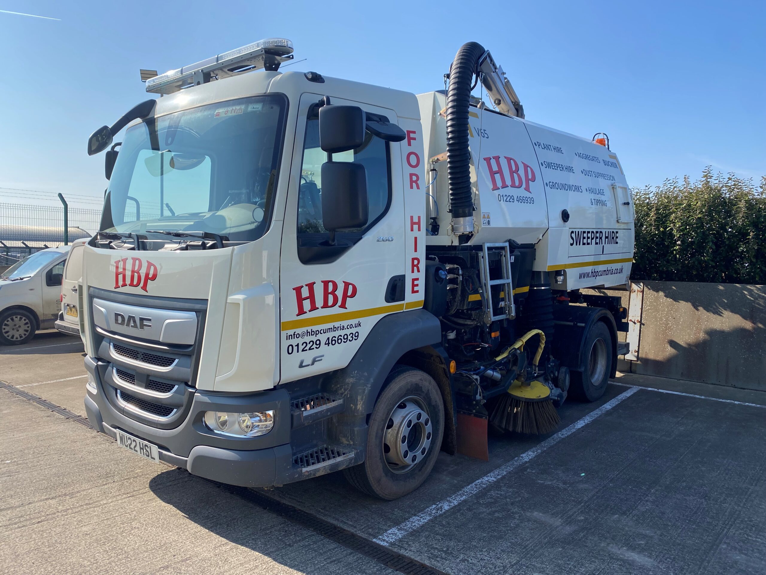 HBP Road Sweeper Hire Cumbria Hire Our Road Sweepers Today